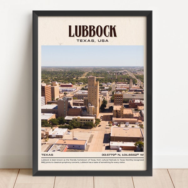 Lubbock Wall Art Etsy