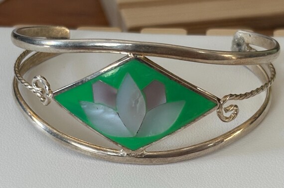 Alpaca Mexico silver cuff - image 2