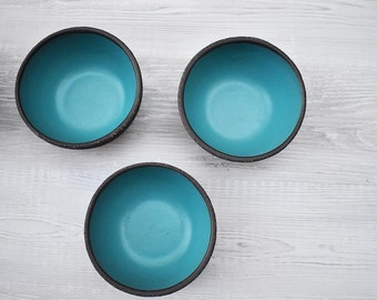 Bowl set, set of 3 bowls, ceramic bowls, modern bowls, ceramic bowl set, pottery bowl set, mixing bowl, serving bowl, stoneware bowls, bowls