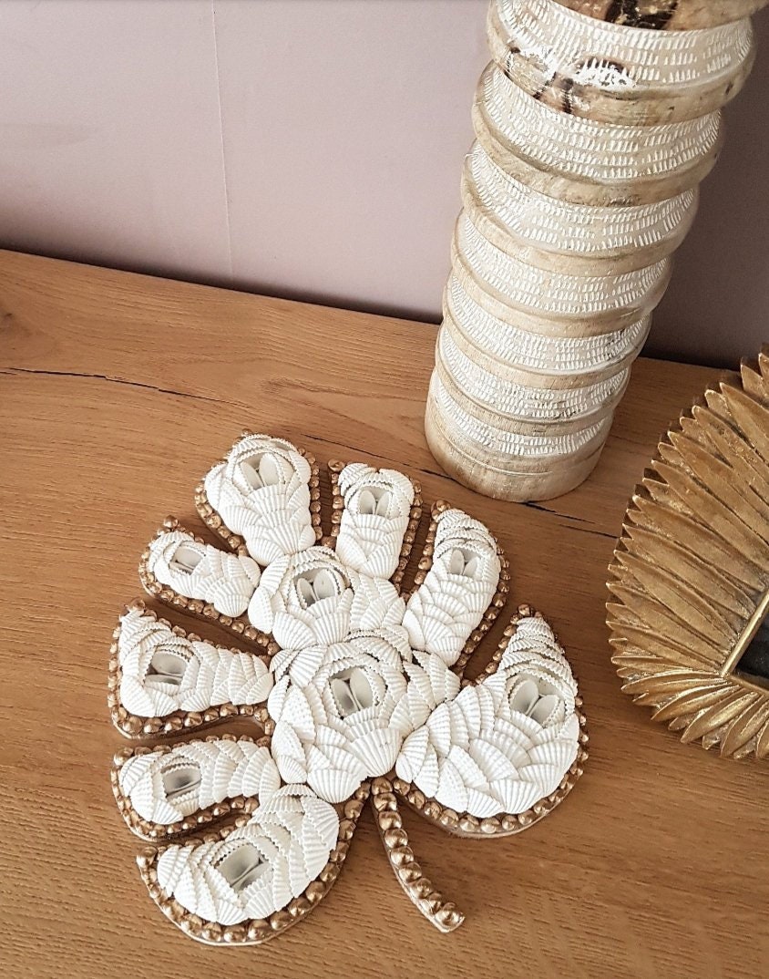 Décoration Murale Feuille de Monstera - Boho Inspired Home Decor Handmade Made in France