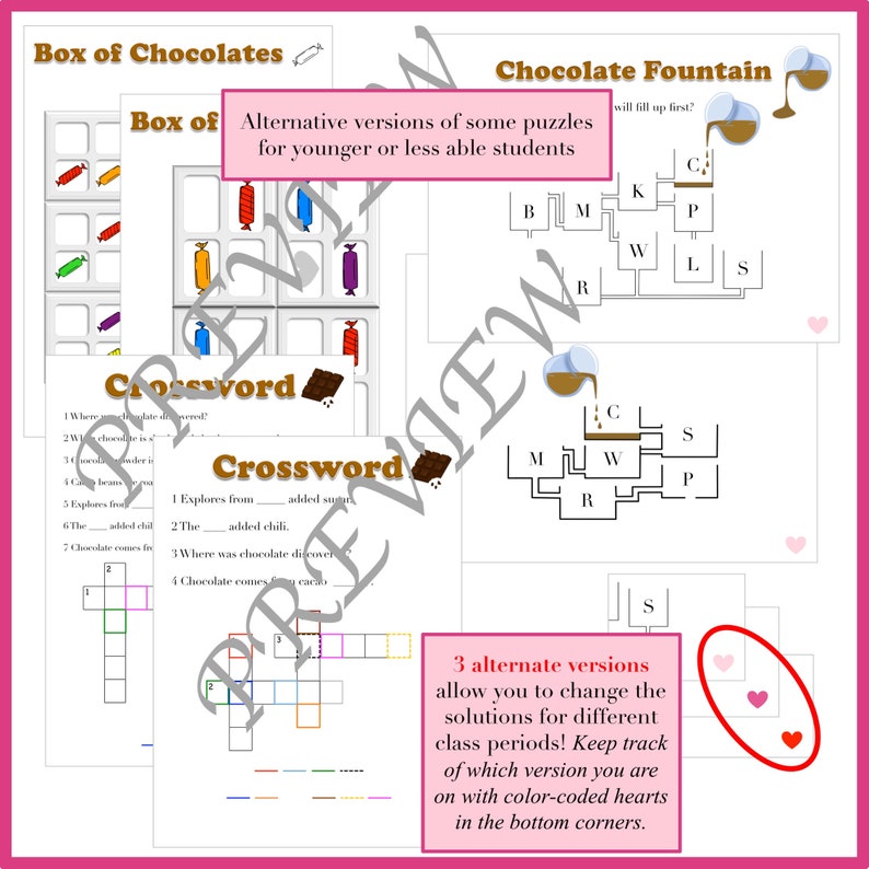 Children's Escape Room Escape the Chocolate Factory Etsy UK