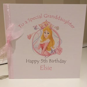 Personalised Princess Aurora-Daughter-Granddaughter-Niece-Goddaughter-Cousin-Sister-Any Age