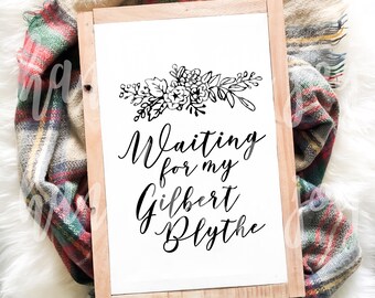 Anne van Green Gables svg, LM Montgomery svg, Anne van Green Gables svg bestanden, Anne met een e svg, Anne en Gilbert svg, literatuur svg