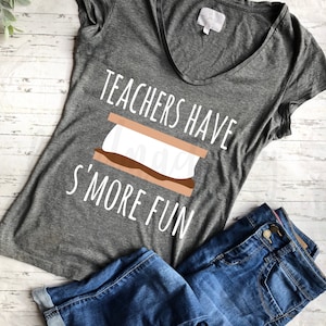 Professores se divertem mais, acampando smore arquivo svg para camisetas de acampamento bff