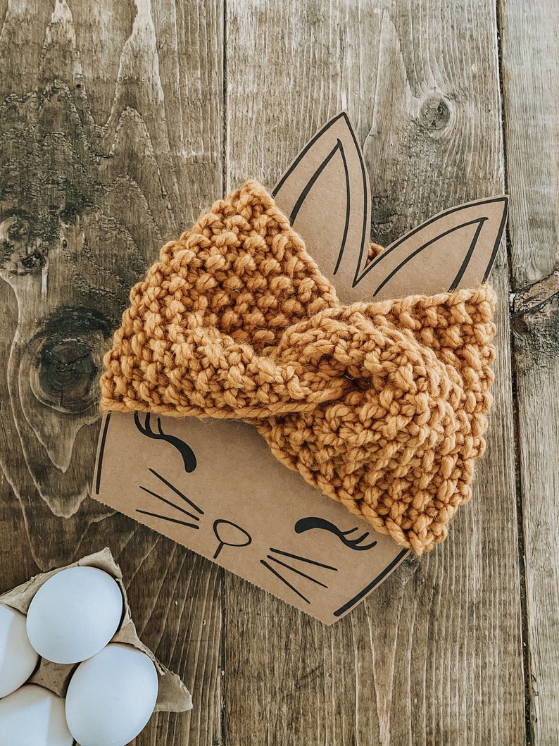 Printable Headband Display Card for Headbands and Ear Warmers - Etsy