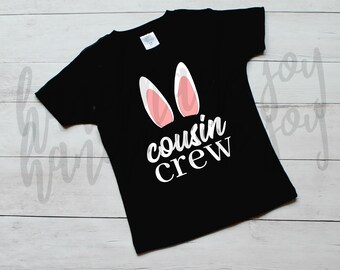 Easter Cousin Crew SVG: Matching Shirt Design (Digital Download)