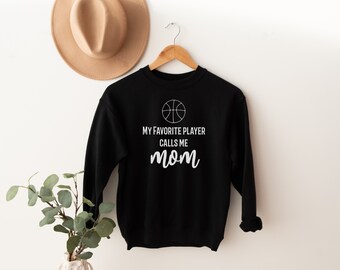 Basketball Mom SVG: My Favorite Player Calls Me Mom (Digital File)