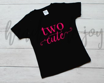 Dos lindos svg - Segundo cumpleaños svg - cumpleaños svg - archivos svg para cricut - archivos svg para Silhouette Cameo - svg