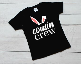 Easter Cousin Crew SVG: Matching T-Shirt Design (Digital Cut File)