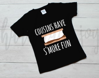 S'more Cousin Camp SVG: Matching Shirt Design (Digital Download)