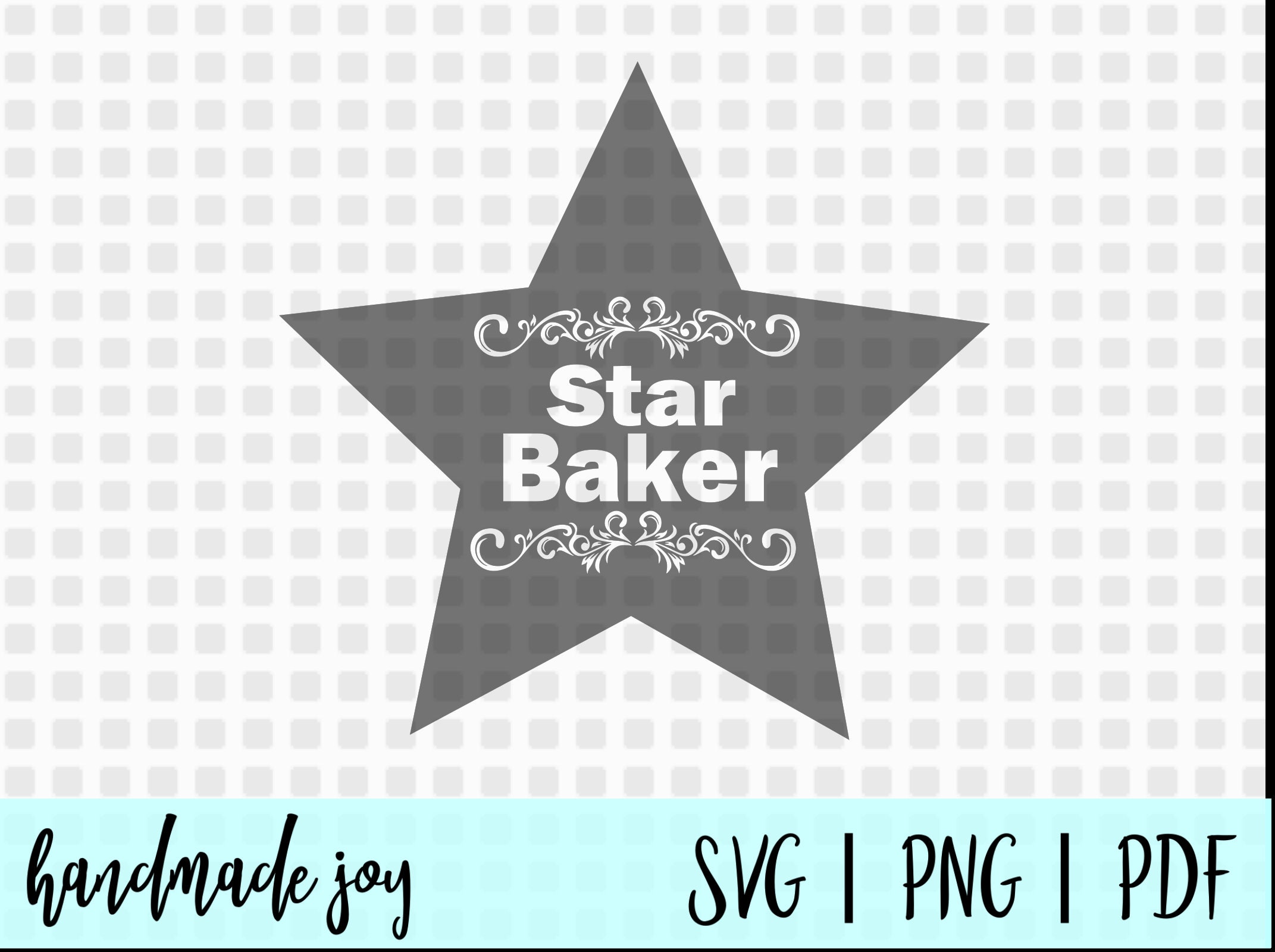 Star Baker svg Great British Bake Off svg Great British Etsy
