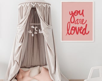 You Are Loved Print: Valentine's Day Decor (Digital Download)