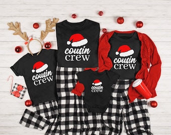 Equipe de Primos de Natal SVG: Design de camiseta combinando com a família (download digital)
