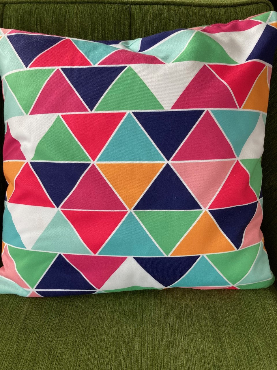 MCM Inspired Pillows 2 Multi-color Geometric Print Large - Etsy