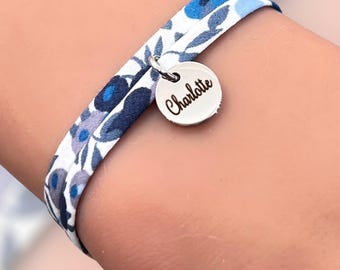 Personalized liberty bracelet, personalized gift, personalized child&#39;s jewelry, personalized Mother&#39;s Day gift, women&#39;s bracelet