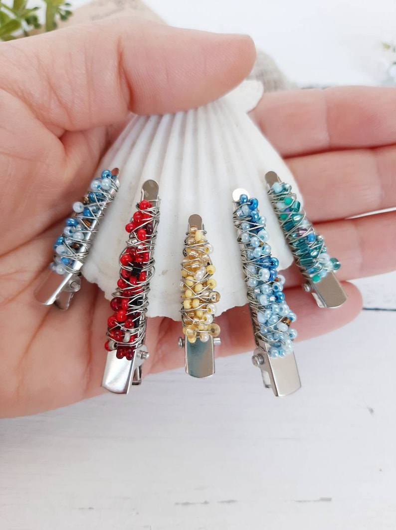 Metal hair clip Alligator hair clips Hair accessories for Etsy