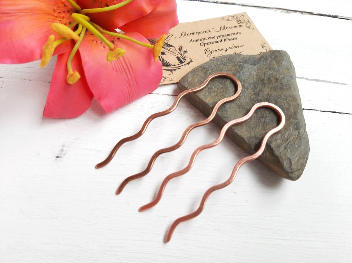 Hair pins for fine hair Hair accessories for thin hair Hair Etsy