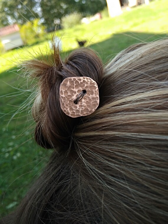 Metal Hair Fork Hair Clips Copper Hair Pin Hair Bun Pins Etsy