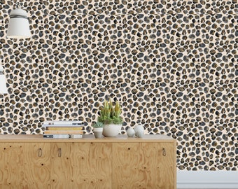 Cheetah Print Wallpaper: Rich Colors, Removable Safari Design