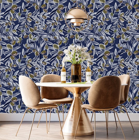 Olive Branch Olive Grove Wallpaper ME1535 by Magnolia Home Wallpaper