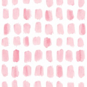 Puede incluir: Un patr&oacute;n sin costuras de cuadrados rosados de acuarela sobre un fondo blanco.