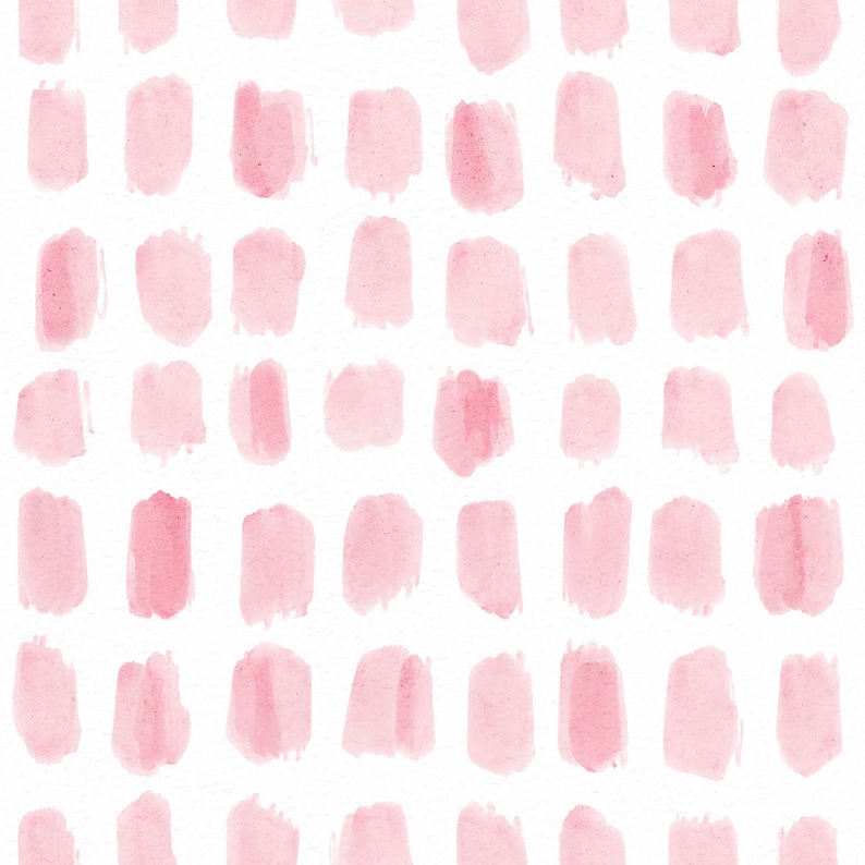 Puede incluir: Un patr&oacute;n sin costuras de cuadrados rosados de acuarela sobre un fondo blanco.