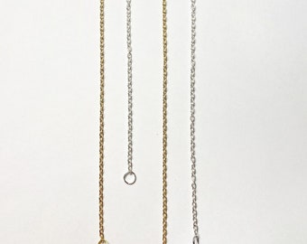 bar necklace chain replacement