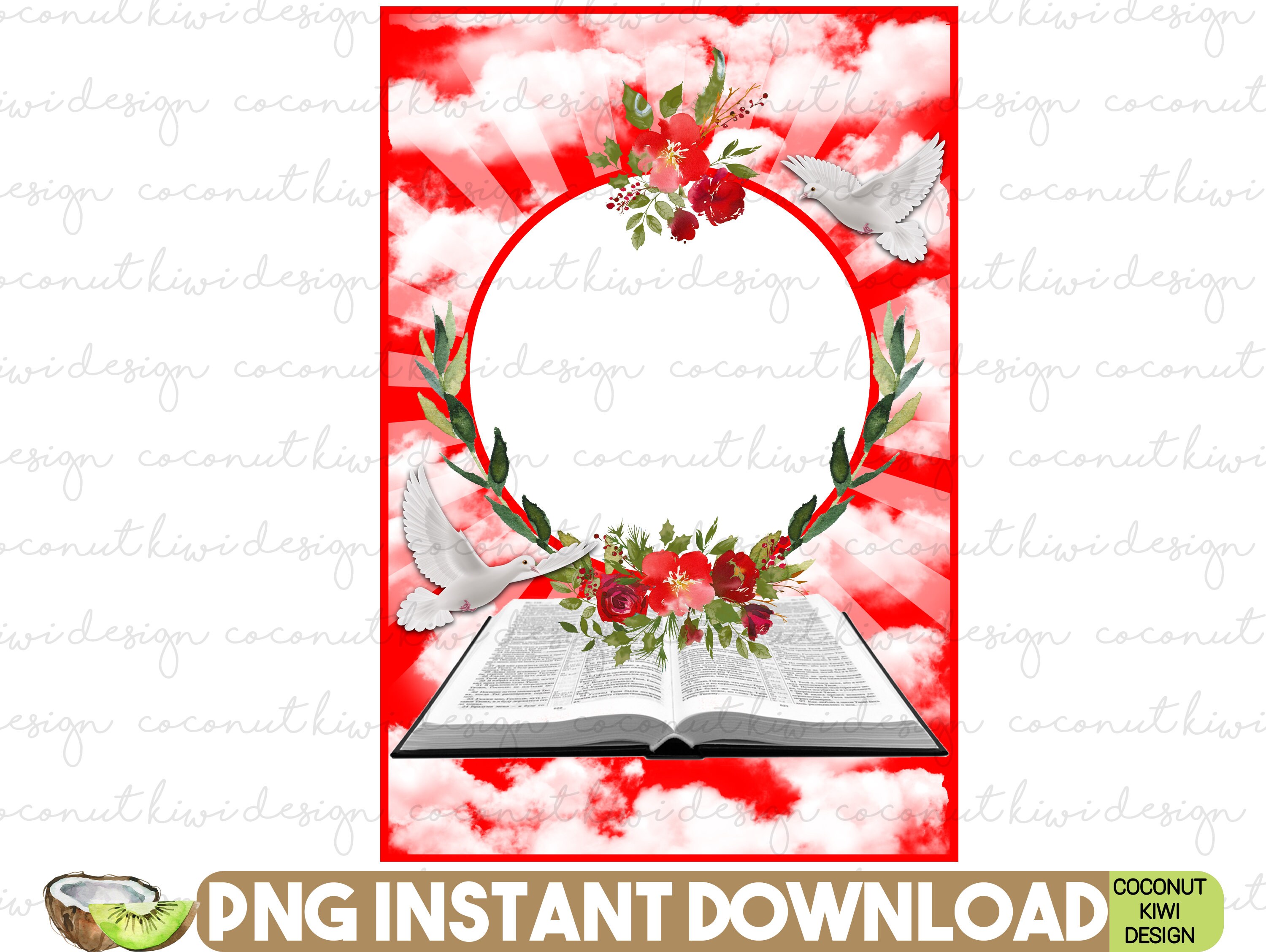 Memorial Picture Frame Red Rest in Peace in Loving Memory Etsy