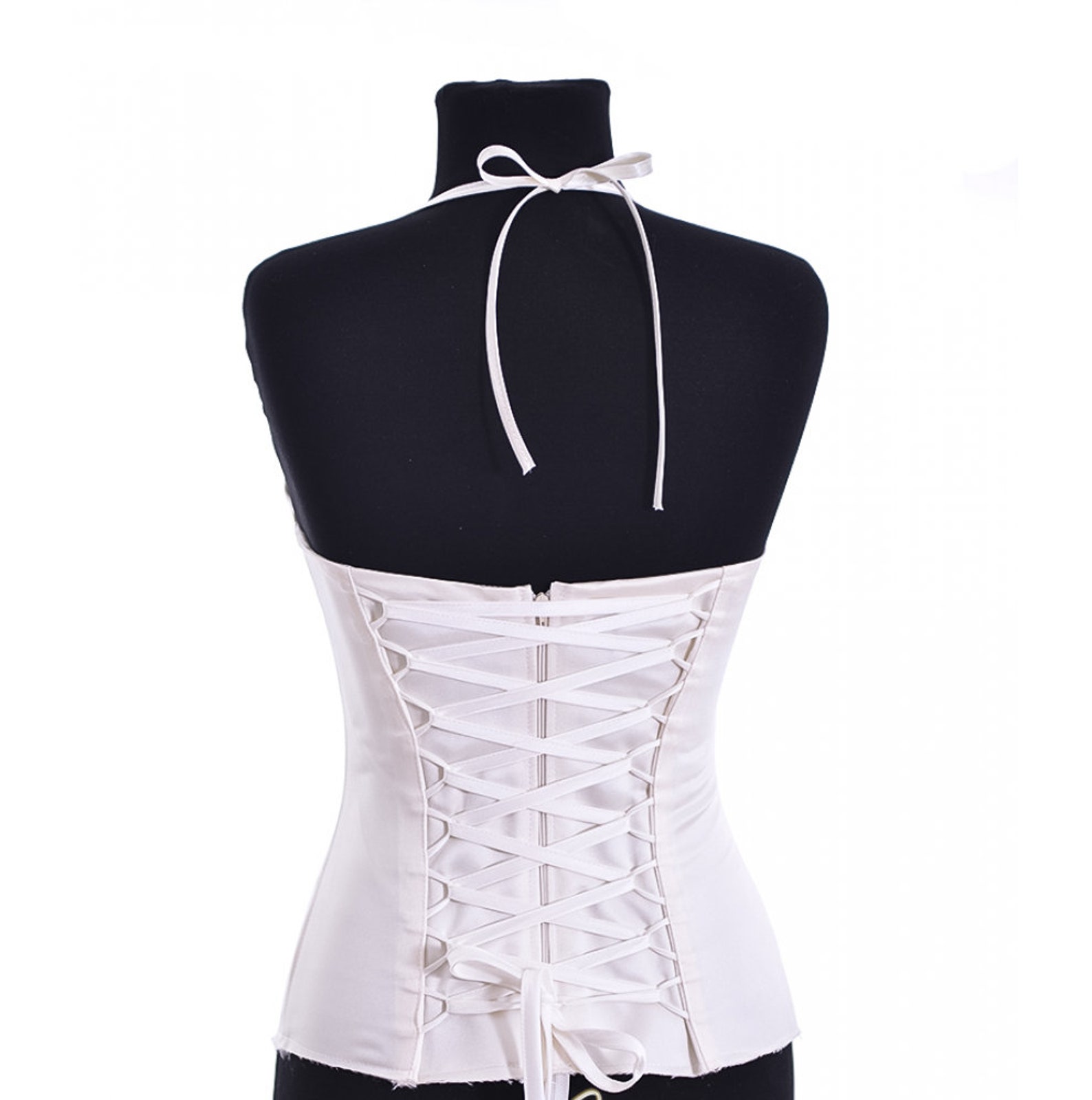 White Corset for Further Tailoring of a Wedding Dress Corset Etsy