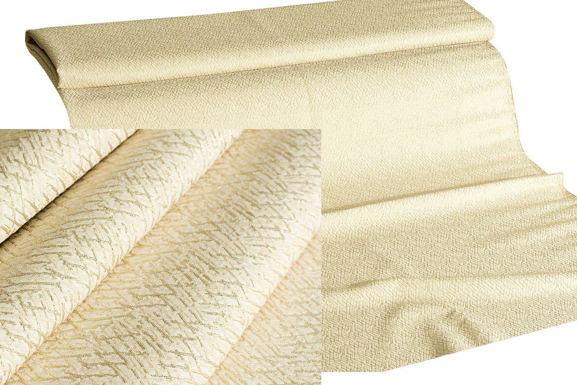 Beige Texture Jacquard Fabric Jacquard Fabric Stretch Jacquard Etsy