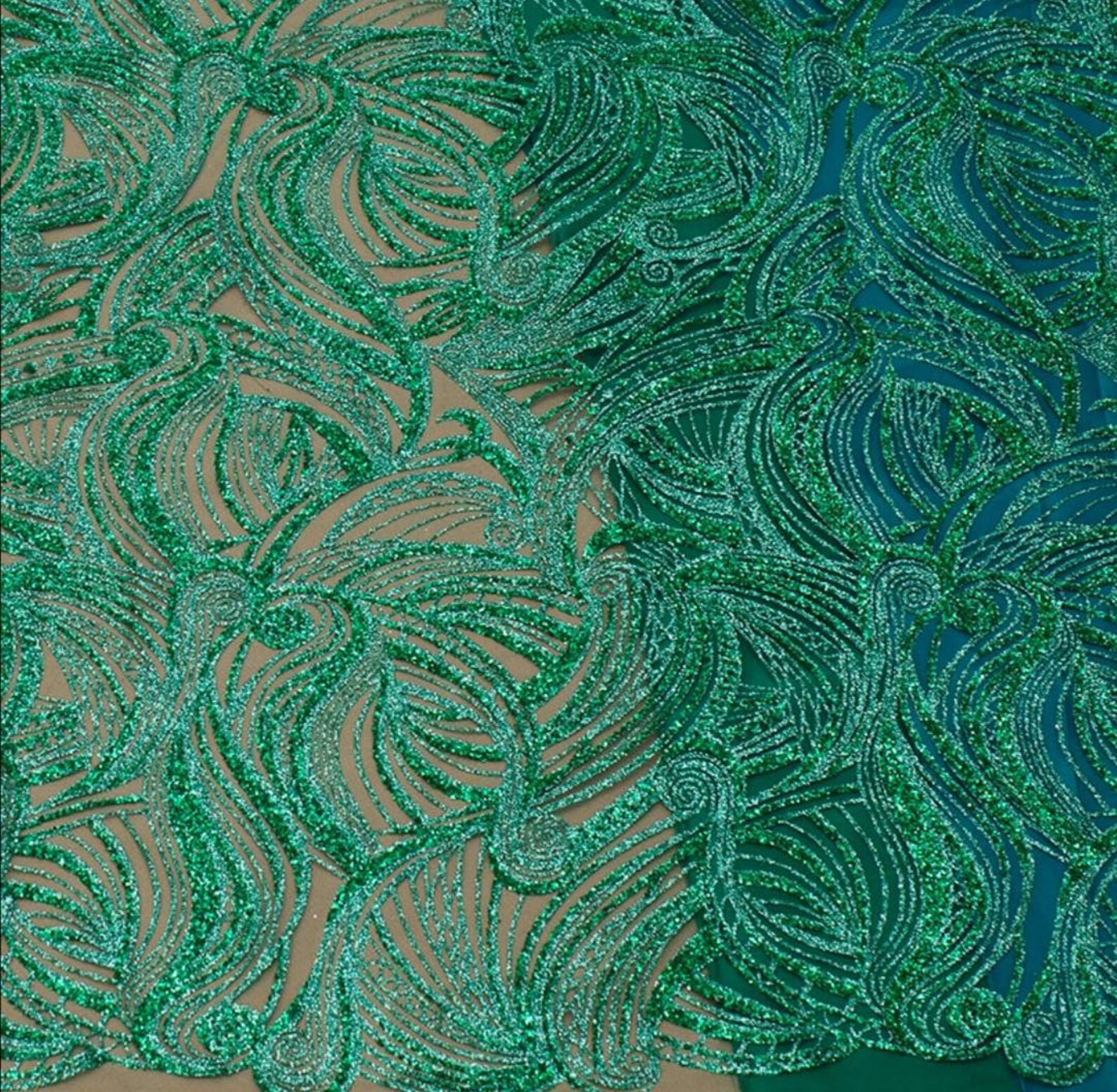 1 Yard Glitter Mesh Fabric Geometric Tulle Fabric Powder Lace Etsy