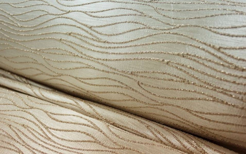 Ivory Silk Jacquard Echo