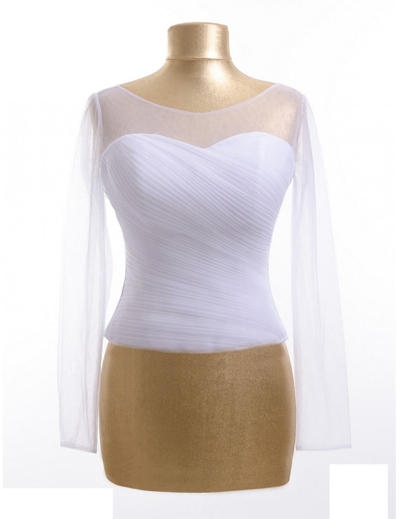 white wedding corset