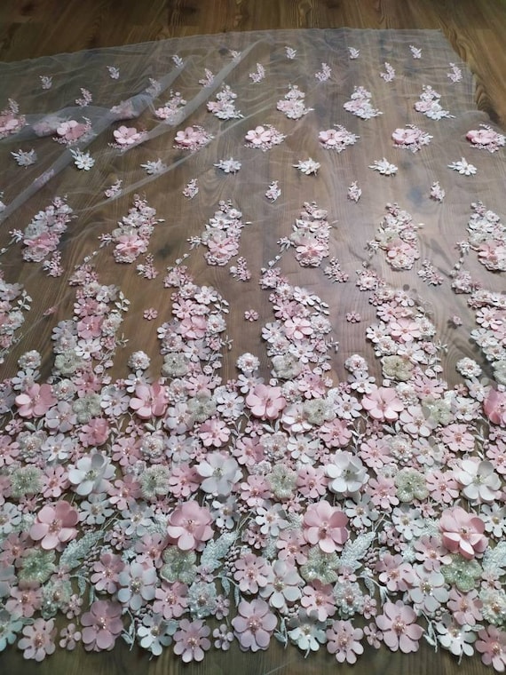 Lace fabric 3d deals