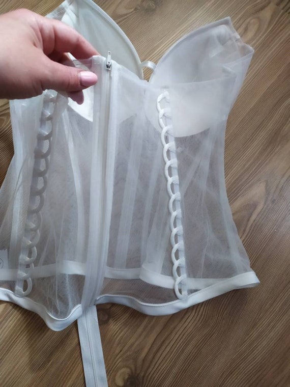 Base de corsé transparente separada para vestido de novia - Etsy España Base de corsé transparente separada para vestido de novia - Etsy España