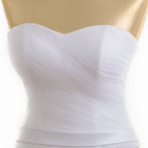 Wedding corset dress