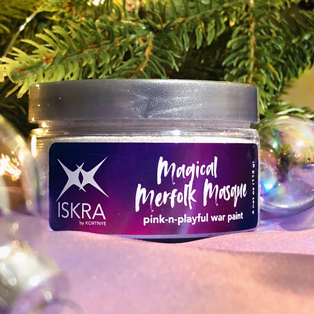 Magical Merfolk Masque | Pink-n-playful War Paint - Etsy