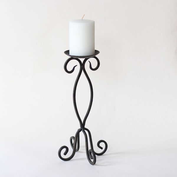 Tall Iron Candle Holder Etsy