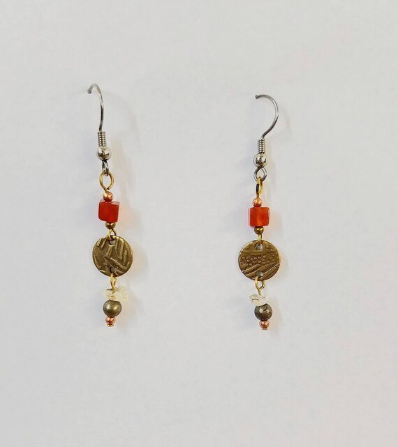 Cute Simple Earrings with Premium Beads Etsy