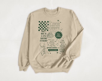 The Holiday Sweatshirt | Christmas Sweatshirt | Christmas Crewneck | The Holiday Movie | Holiday Sweatshirt | Nancy Meyers Fan