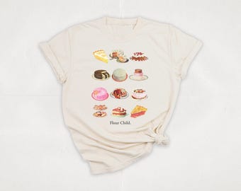 Flour Child T-Shirt | Baking T-Shirt | Baking Gift | Funny Baking Shirt | Gift for Bakers | Baker Tee
