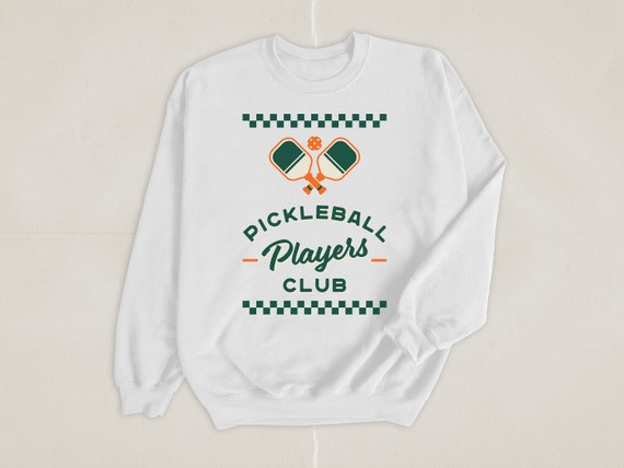 Pickleball Crewneck Sweatshirt | Retro Pickleball Sweatshirt | Vintage Style Crewneck | Pickleball Player | Pickleball Fan