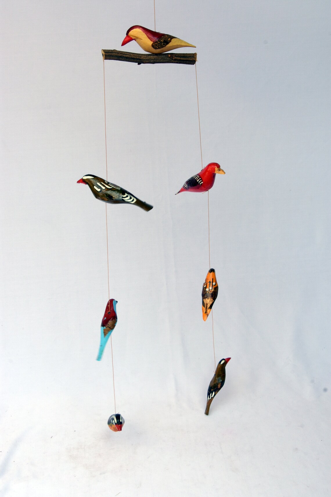 Birds mobiles art. Bird mobiles. Tropical birds mobiles. Etsy
