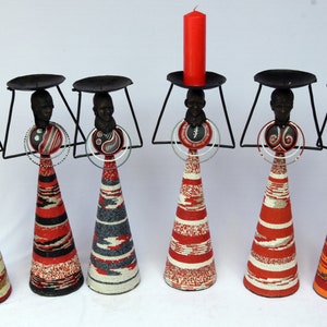 Beaded Candle holder