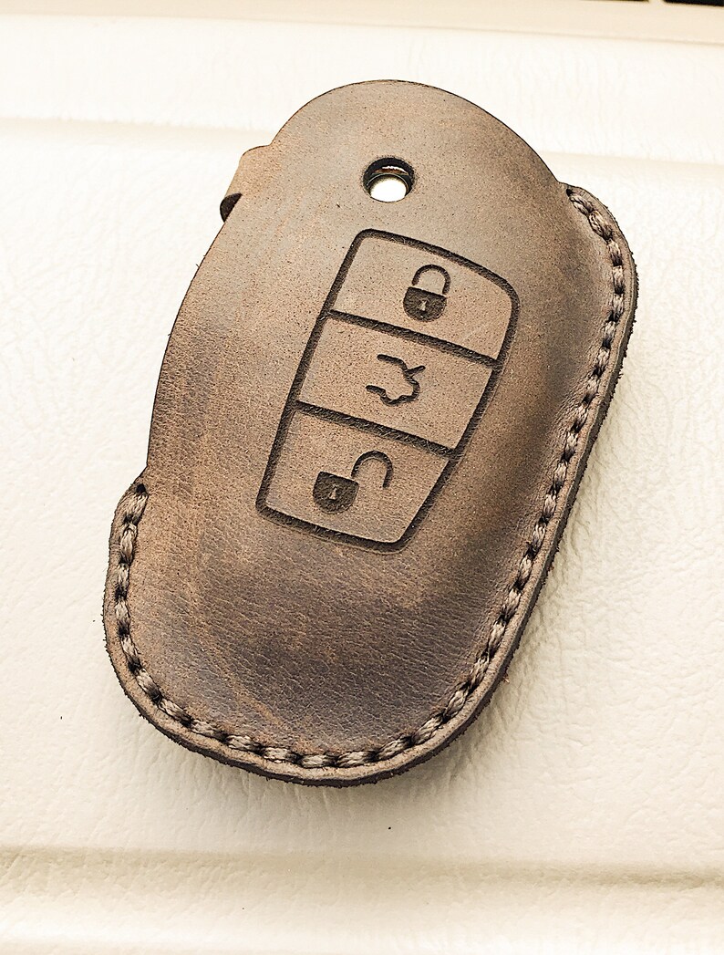 Car key holder case audi leather accessories personalised gift Etsy