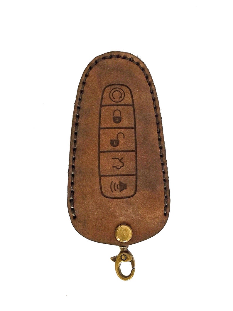 Ford car key holder case leather accessories personalised gift Etsy