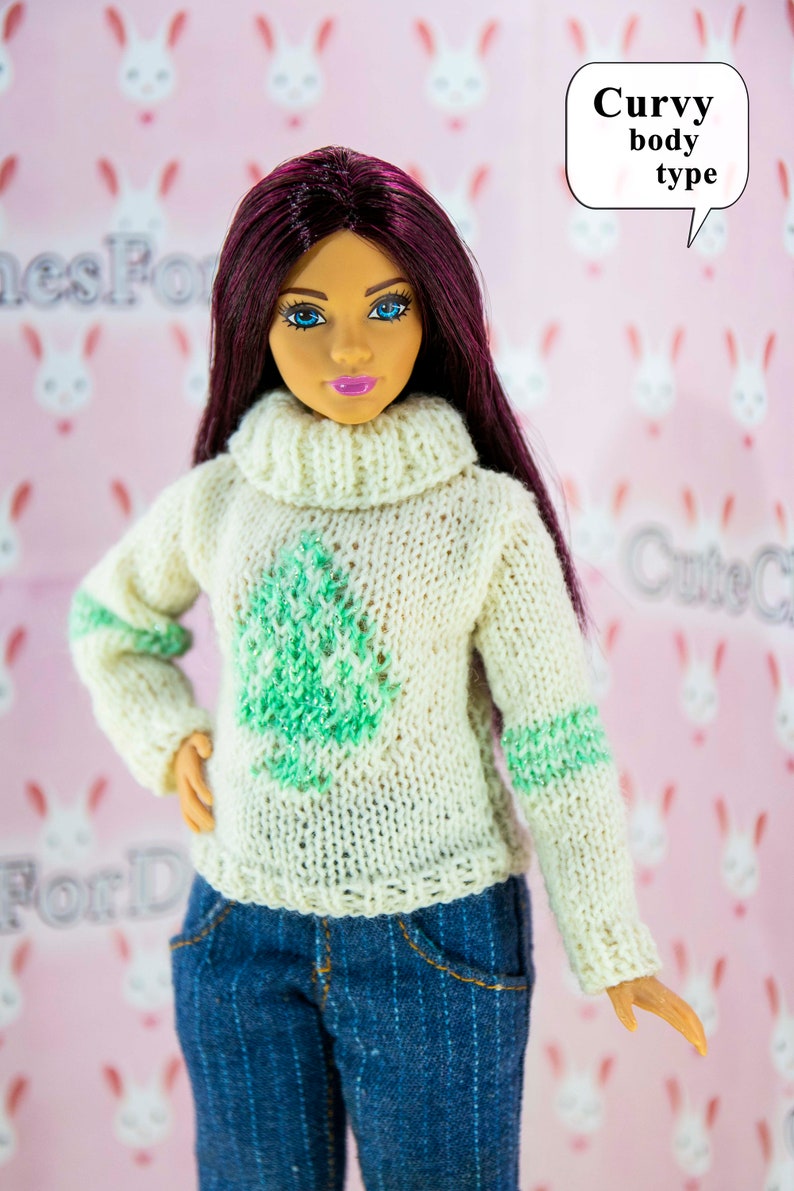 barbie doll sweaters