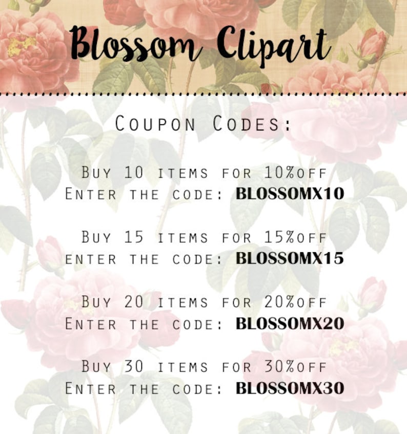 prints Digital Download scrapbook collage Clipart Flower Botanical Vintage Clipart for Invitations 1570 Card making