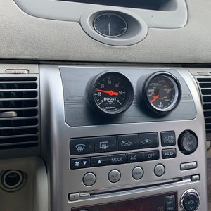 G35 03-04 Double Gauge Pod Straight Cubby