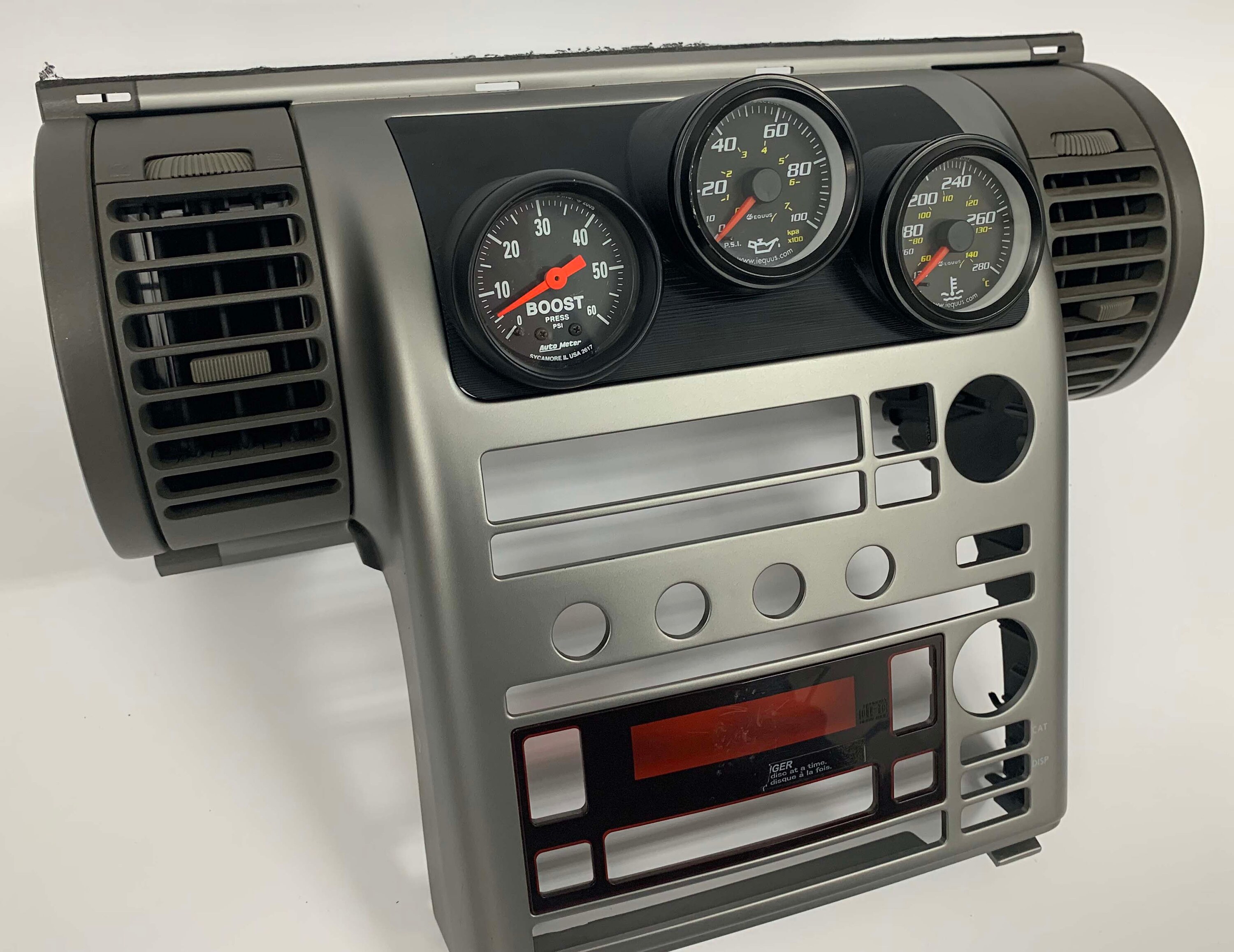 G35 0304 Triple Gauge Pod Straight Cubby Etsy